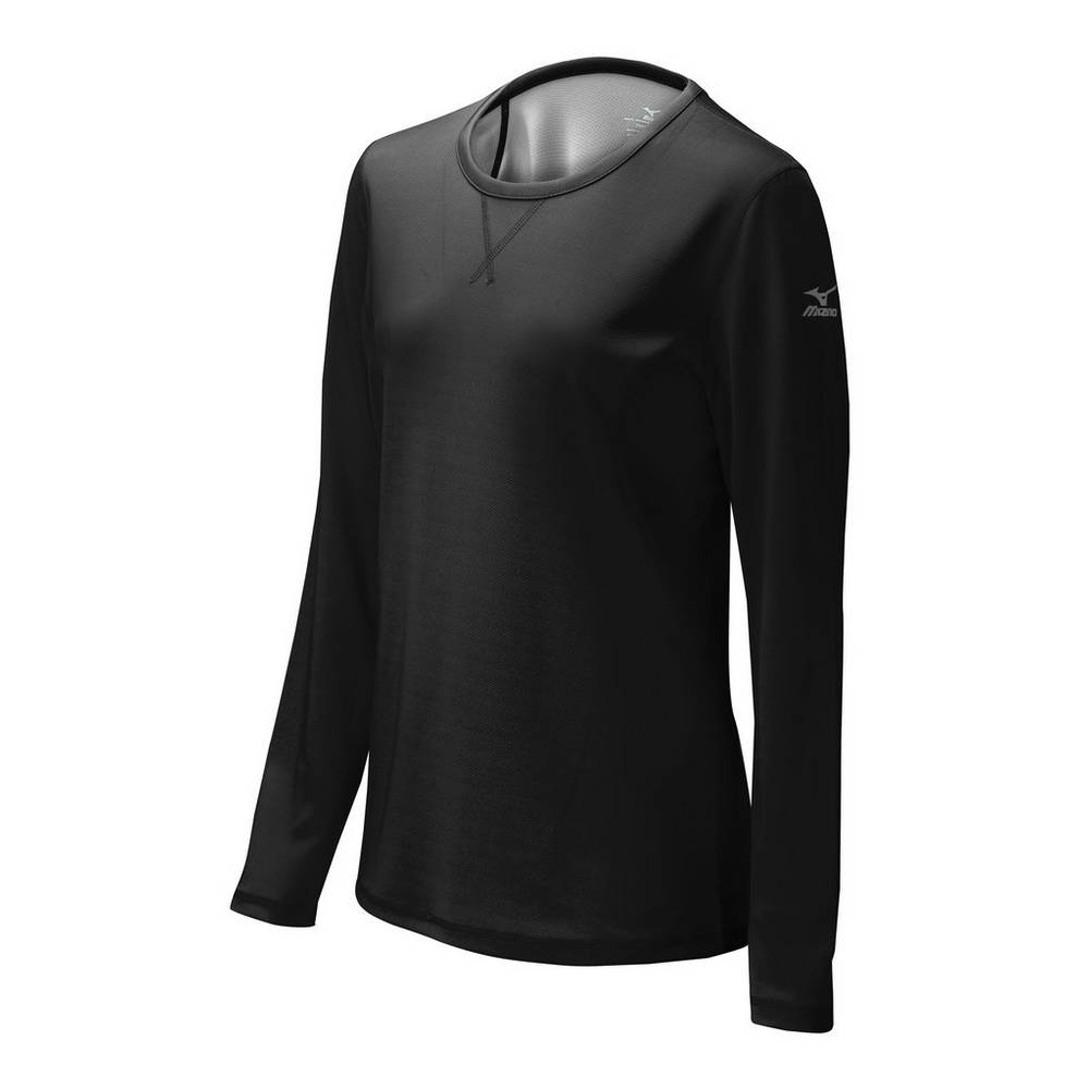 Sudaderas Mizuno Core Dual Hybrid Mujer Negras/Gris Outlet ZNLJ-58417